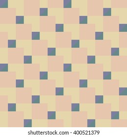 Abstract seamless geometric pattern. Geometry grid texture.Vintage style texture.Vector illustration