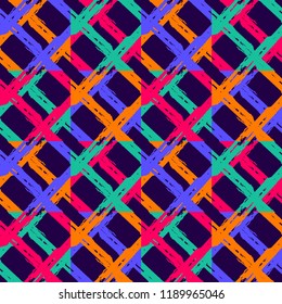 Abstract seamless geometric pattern for girl, boy, sport textile clothes, wrapping paper.  Repeated backdrop. 