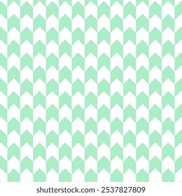 Abstrai o padrão geométrico perfeito com formas verdes.  Tweed, xingado. Simples e moderno vintage fundo. Ilustração vetorial