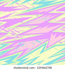 Abstract seamless geometric pattern. Grunge urban repeated backdrop for boys, textile, wrapping paper.