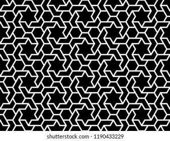 Abstract seamless geometric pattern. modern stylish texture. repeating tiles from striped elements.