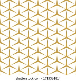 Patrón geométrico abstracto. Papel pintado blanco monocromo.Textura geométrica de rejilla dorada.textura de estilo vintage.Ilustración vectorial