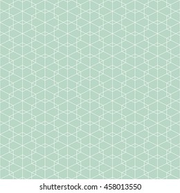 Abstract seamless geometric pattern. Monochrome wallpaper.Geometry grid texture.Vector illustration
