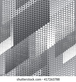 Abstract seamless geometric pattern. Motion and drive wallpaper. White and grey background for boys and girls, fashion and sport clothes, backpacks, bags. Triangle elements.