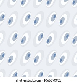 Abstract seamless geometric pattern. Optical illusion of motion.