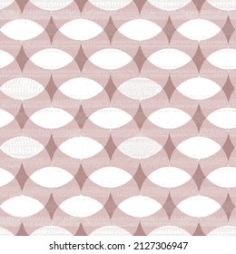 Resumen de un patrón geométrico sin fisuras de color rosa polvo para fondo y fondo de fondo.Ornamento geométrico rosa claro. Patrón sin inconvenientes para la web, los textiles y los fondos de escritorio