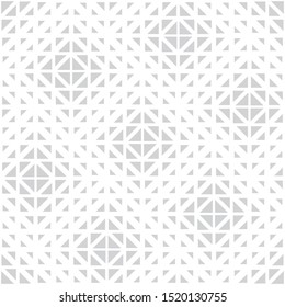 Abstract seamless geometric pattern print. Simple halftone background pattern design. Vector illustration.