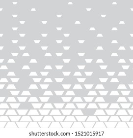 Abstract seamless geometric pattern print. Simple halftone background pattern design. Vector illustration.