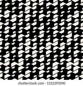 Abstract seamless geometric pattern print. Simple halftone background pattern design. Vector illustration.
