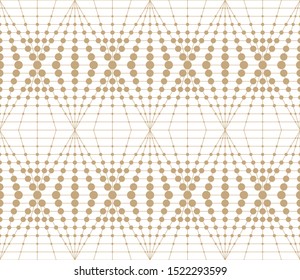 Abstract seamless geometric pattern print. Simple halftone background pattern design. Vector illustration.