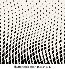 Abstract seamless geometric pattern print. Simple halftone background pattern design. Vector illustration.
