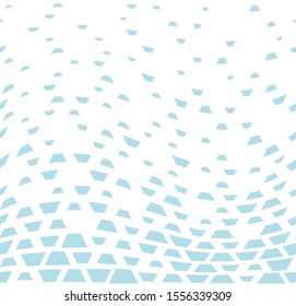 Abstract seamless geometric pattern print. Simple halftone background pattern design. Vector illustration.