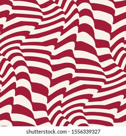 Abstract seamless geometric pattern print. Simple stripes background pattern design. Vector illustration.