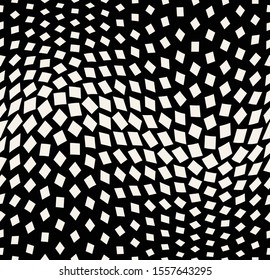Abstract seamless geometric pattern print. Simple halftone background pattern design. Vector illustration.