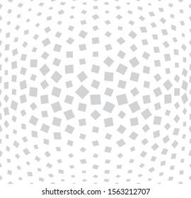 Abstract seamless geometric pattern print. Simple halftone background pattern design. Vector illustration.
