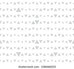 Abstract seamless geometric pattern print. Simple halftone background pattern design. Vector illustration.