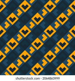 Abstract seamless geometric pattern of rhombuses and diagonals. Vector illustration