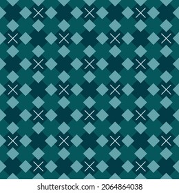 Abstract seamless geometric pattern of rhombuses and diagonals. Vector illustration