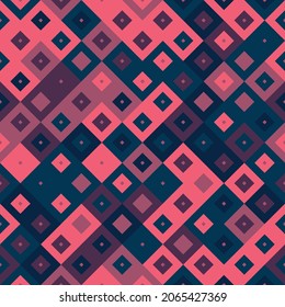 Abstract seamless geometric pattern of rhombuses and diagonals. Vector illustration