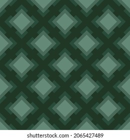 Abstract seamless geometric pattern of rhombuses and diagonals. Vector illustration