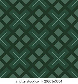 Abstract seamless geometric pattern of rhombuses and diagonals. Vector illustration