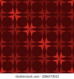 Abstract seamless geometric pattern of rhombuses and diagonals. Vector illustration