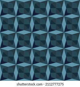 Resumen de patrón geométrico sin fisuras de rombos y diagonales. Ilustración del vector