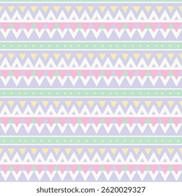 Abstract Seamless geometric pattern for teenager girl. Pop art fashion style. Boho pattern illustration background. Ideal for fabric design, paper print and website backdrop. EPS10 vector file.
