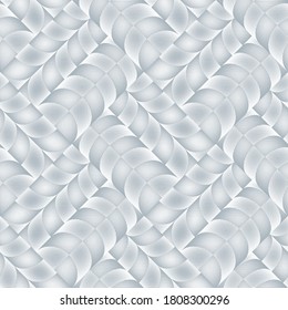 Abstract seamless geometric pattern with texture. Optical illusion of the volume of the image. Light and shade of textures. Stock vector illustration.