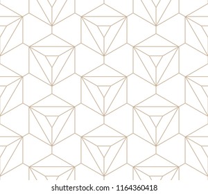 Abstract seamless geometric pattern. Thin line texture, monochrome triangular grid. Seamless linear rapport. Vector pattern to fill the background, laser engraving and cutting.