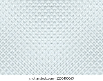 Abstract seamless geometric pattern triangle line blue color background and texture. Vector illustration