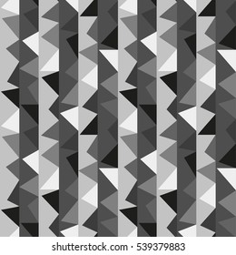 Abstract seamless geometric pattern with triangle