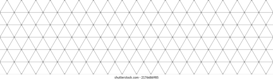 Abstract seamless geometric pattern with a triangular shape pattern. Template for background, cover, banner and creative design. Flat style