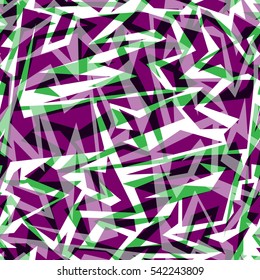 Abstract seamless geometric pattern with urban elements. Wallpaper for boys, girls.