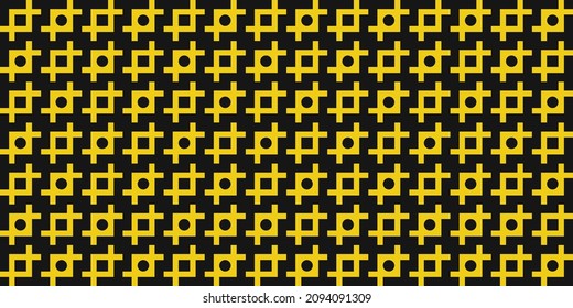Abstract seamless geometric pattern. Vector wallpaper background