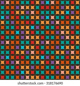 Abstract Seamless geometric pattern. Vector  illustration