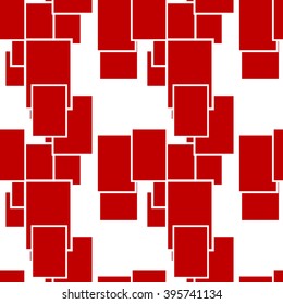 Abstract seamless geometric pattern. Vector background for print onto fabric, textile and wallpaper. 