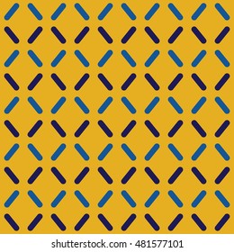 Abstract seamless geometric pattern. Vector illustration
