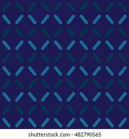 Abstract seamless geometric pattern. Vector rhombus illustration