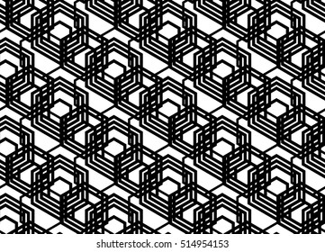 Abstract seamless geometric pattern. Vector illustration EPS 10