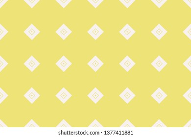 abstract seamless geometric pattern. Yellow color. for wallpapers, web page background, surface textures, Image for advertising booklets, banners. Vector illustration