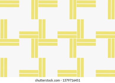 abstract seamless geometric pattern. Yellow color. for wallpapers, web page background, surface textures, Image for advertising booklets, banners. Vector illustration