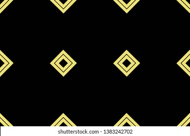 abstract seamless geometric pattern. Yellow color. for wallpapers, web page background, surface textures, Image for advertising booklets, banners. Vector illustration