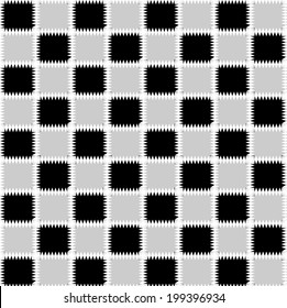 Abstract seamless geometric pattern.Vector.