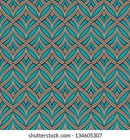 Abstract seamless geometric pattern.Vector illustration