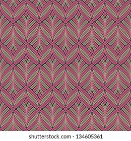 Abstract seamless geometric pattern.Vector illustration