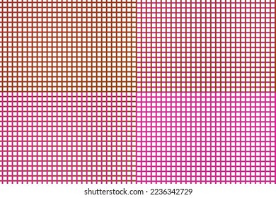 Resumen de fondo rosa geométrico sin soldadura, rejilla entrelazada