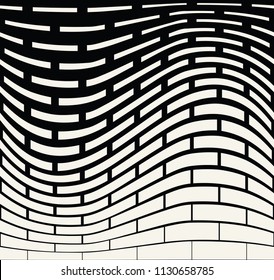 abstract seamless geometric rectangle pattern vector background