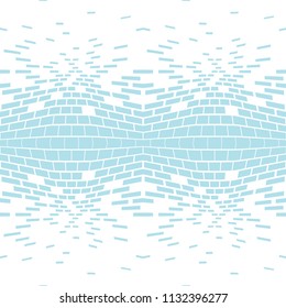 abstract seamless geometric rectangle pattern vector background
