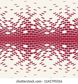 abstract seamless geometric rectangle pattern vector background
